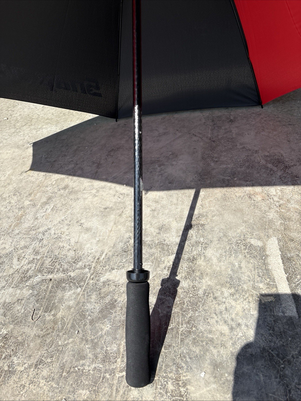 Snap On Black/Red Umbrella