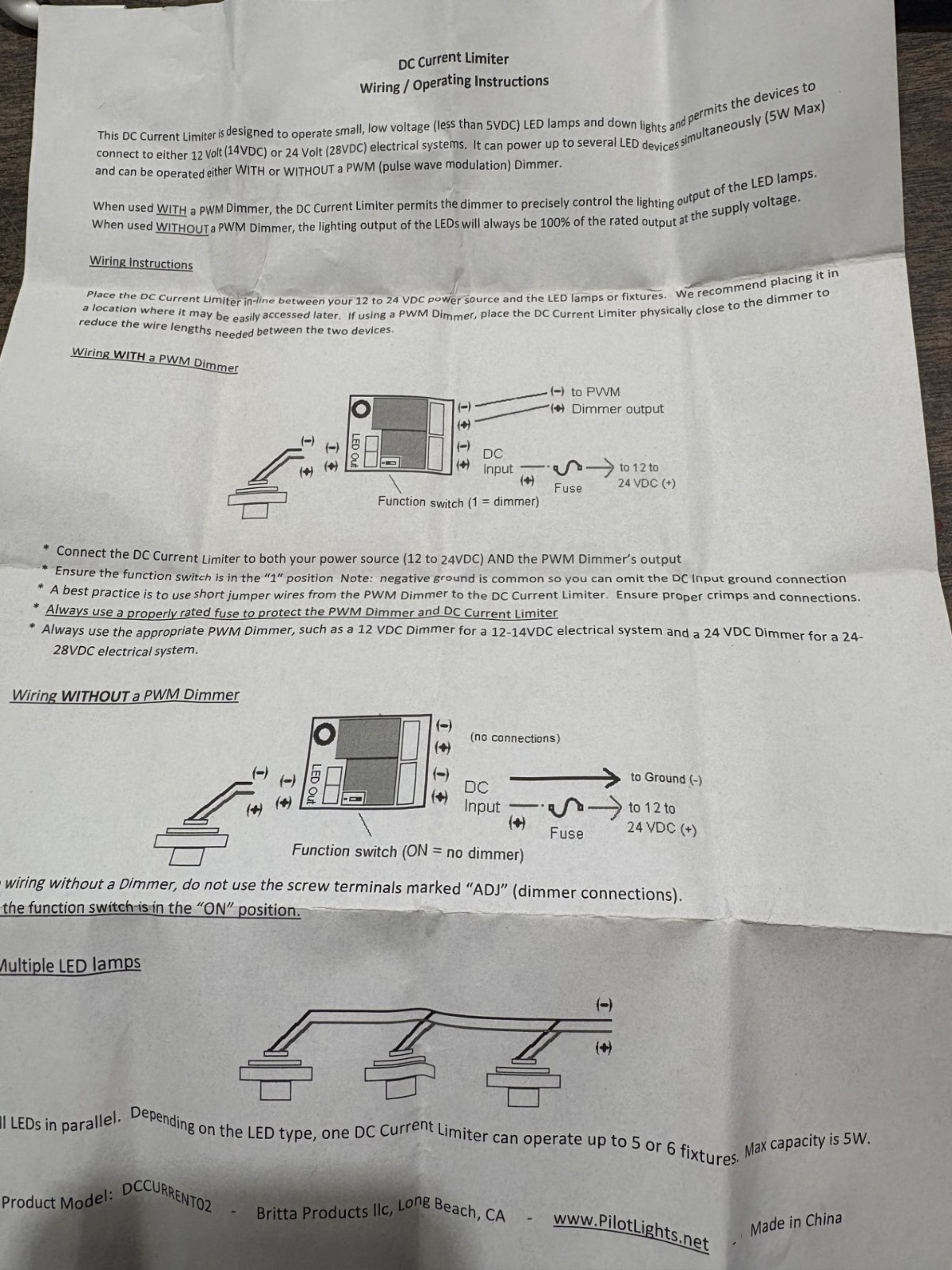 DC current limiter