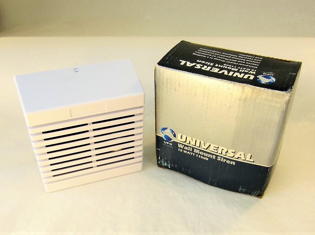 Universal Power Group SS36 15 Watt Wall Mount Siren New in Box