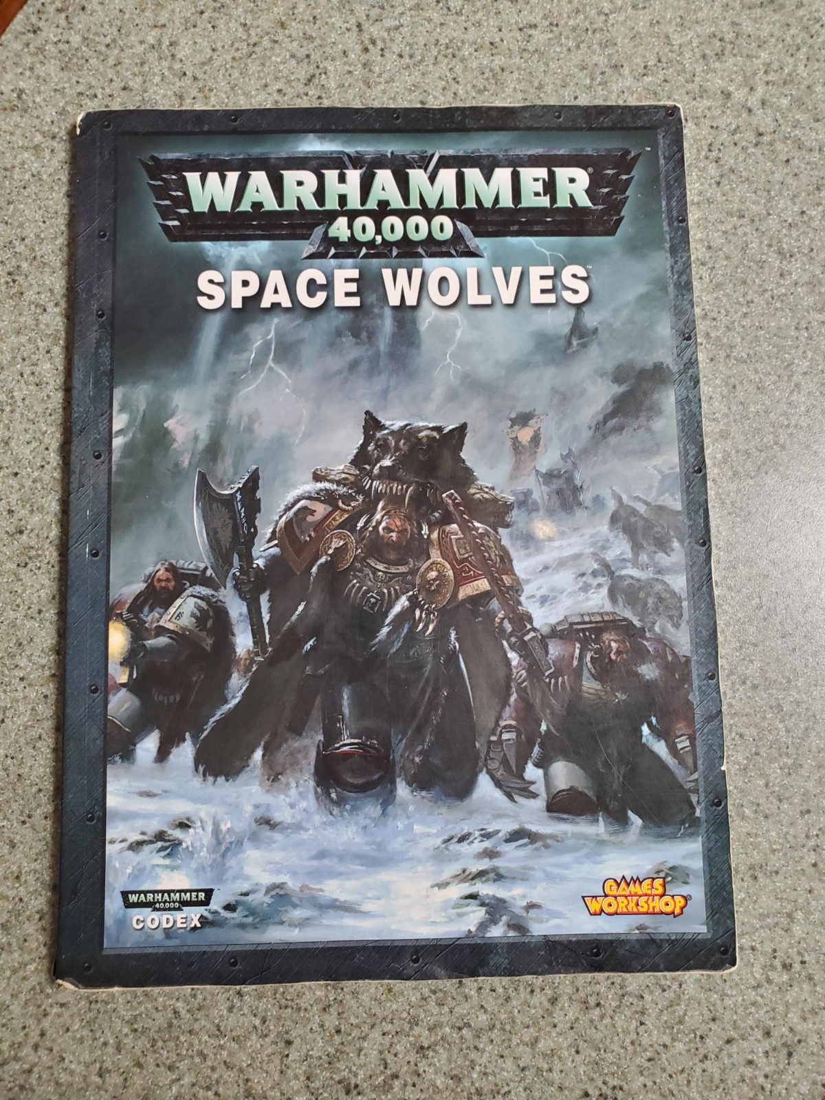 Warhammer 40,000 40k Space Wolves Codex 2009 Games Workshop Paperback Edition