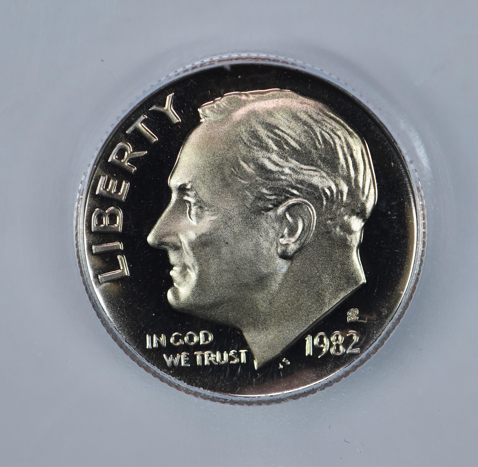 1982-S Roosevelt Dime PR70 DCAM ICG