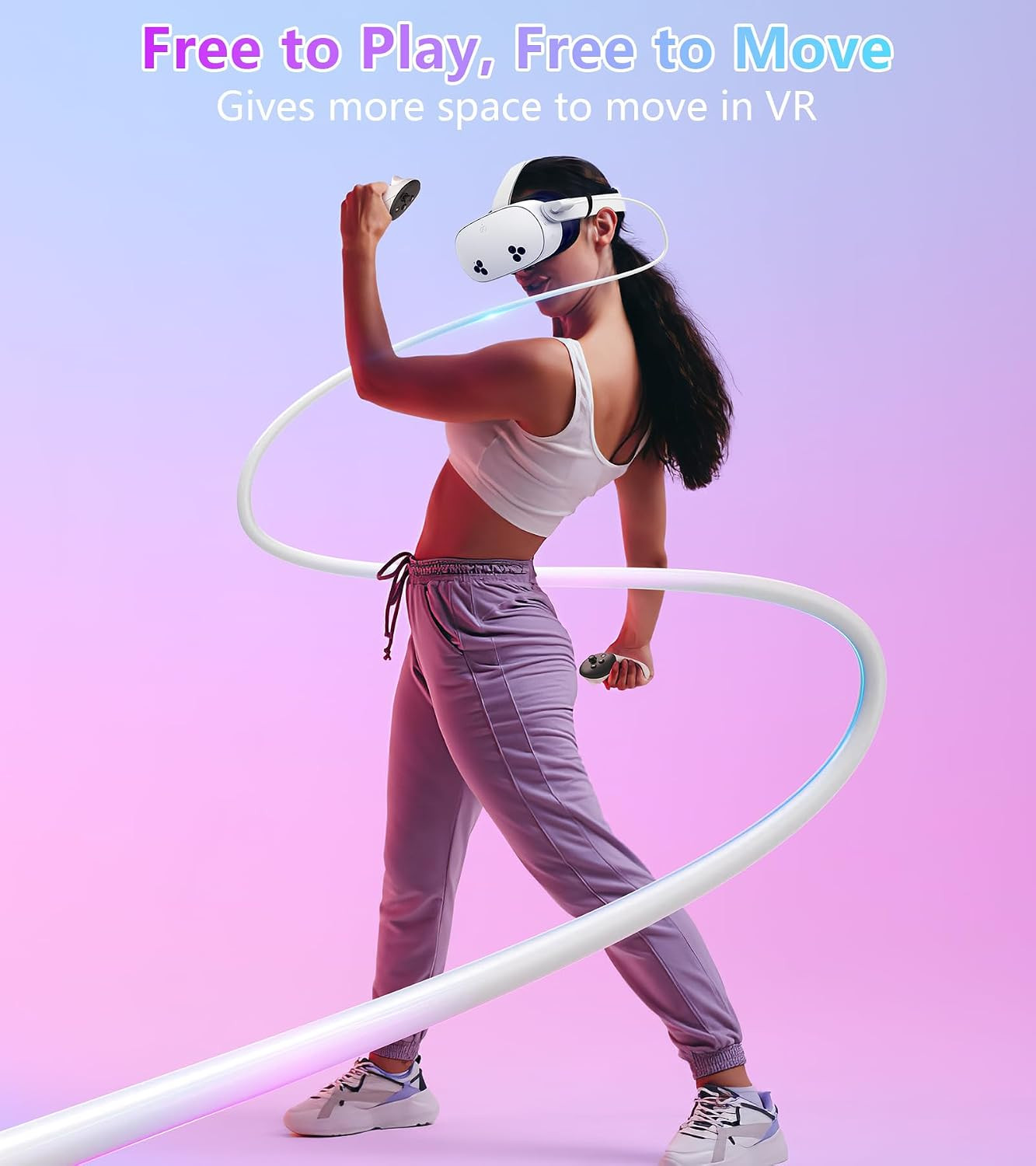 Link Cable 16FT Compatible with Meta/Oculus Quest 3S, Quest 3, Quest