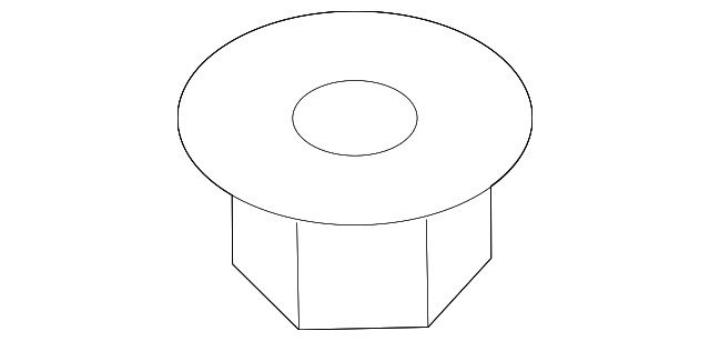 Genuine Nissan Nut 01225-00521