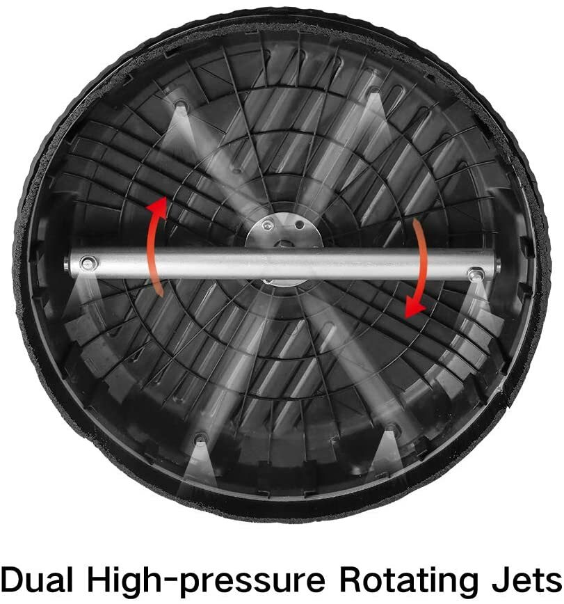 Flat Surface Cleaner 15 Inch 4000 PSI Cold Water Pressure Washer 3 Wheels