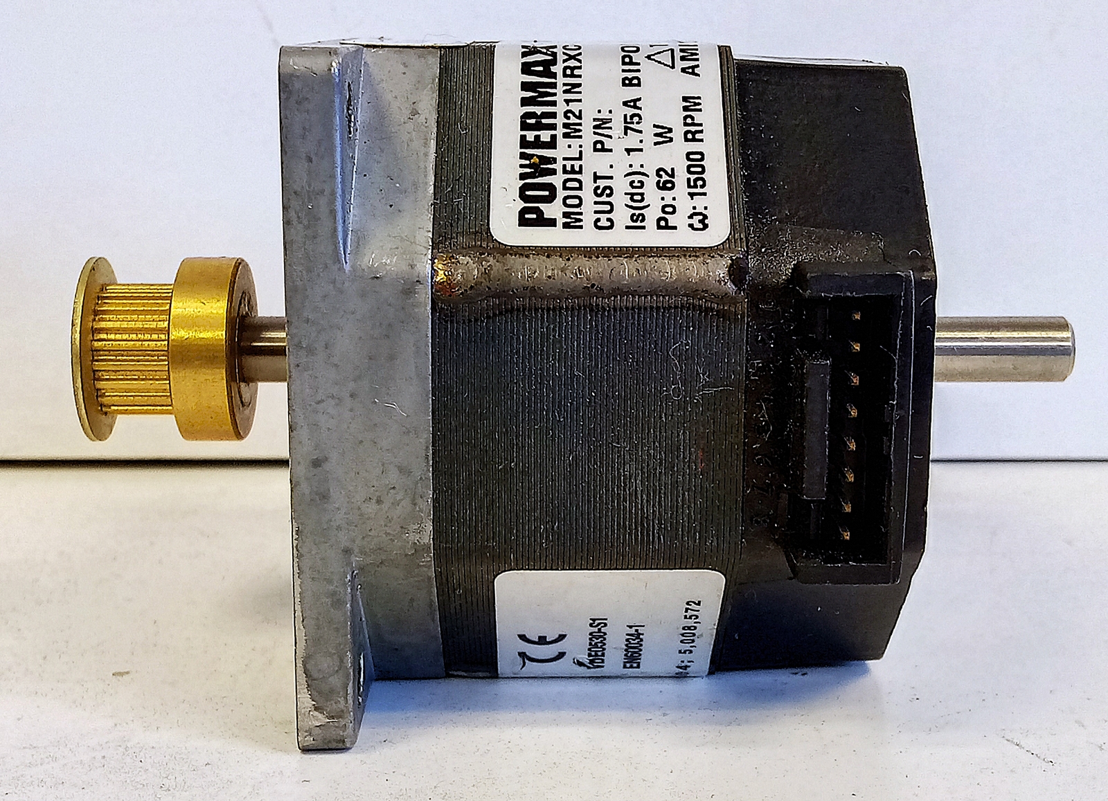 Pacific Scientific M21NRXC-LDN-NS-00 65 V DC 1.75 A 1500 RPM 1.8 Stepper Motor