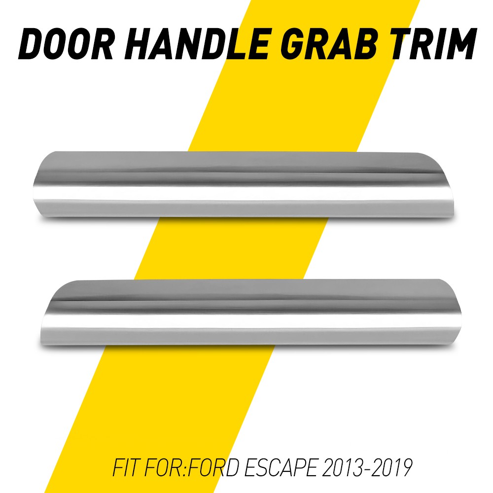 Front Interior Armrest Door Handle Pull Trim Grab Fit Ford Escape 2013-2019 2018