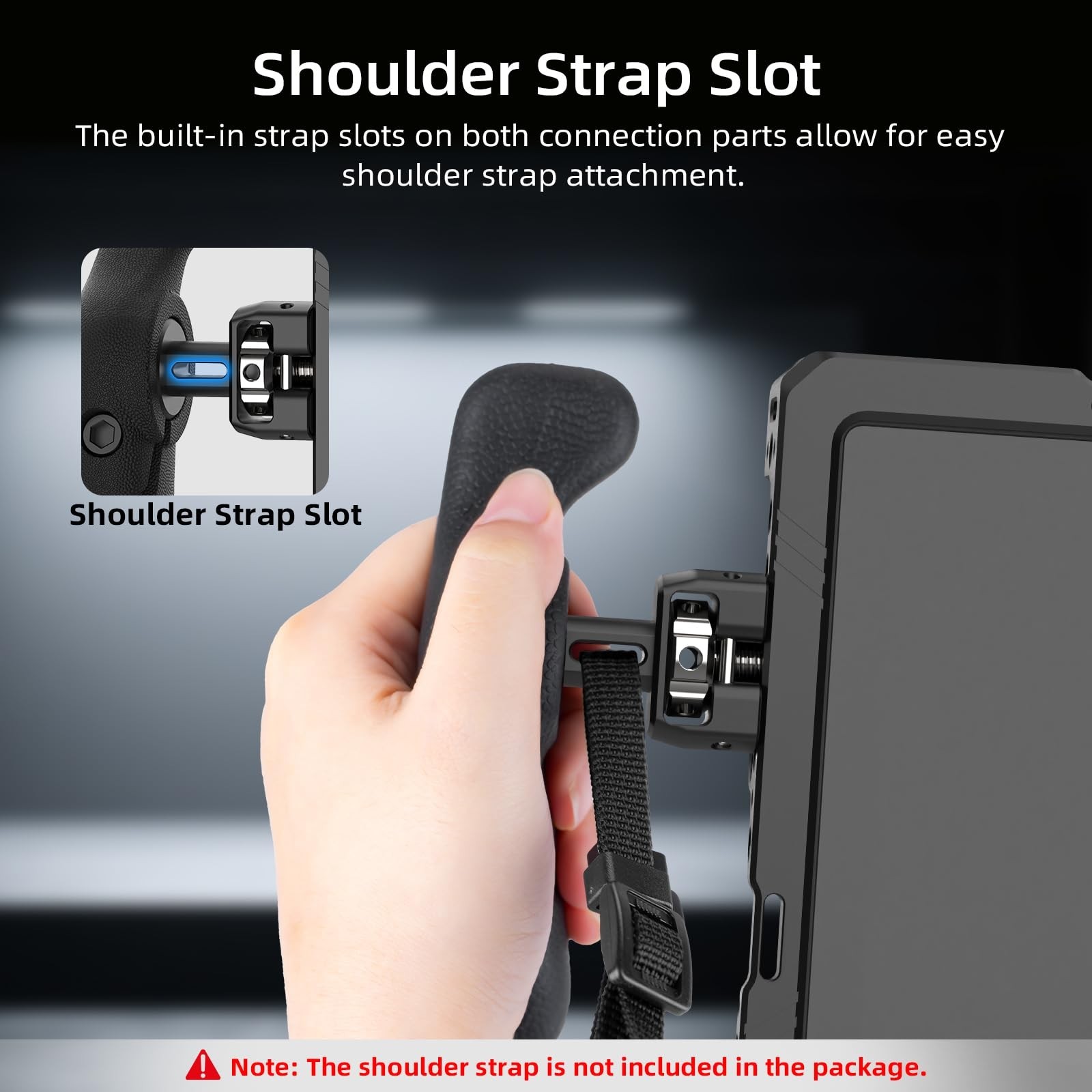 Nitze Side Handle Kit with 1/4" Screw and Retractable Locating Pins, 360° Adj...