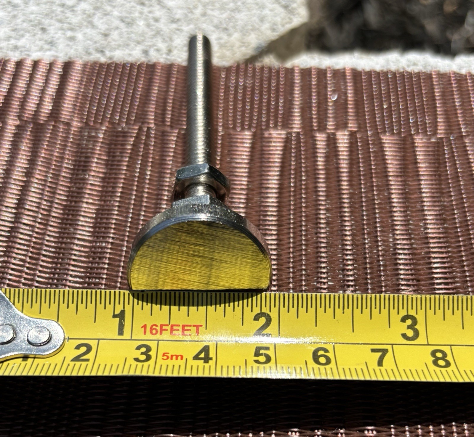 Level-It Leveling Mounts Swivel Stud 1/4-20 Thrd 2 1/2” Thread Length 1” Diam