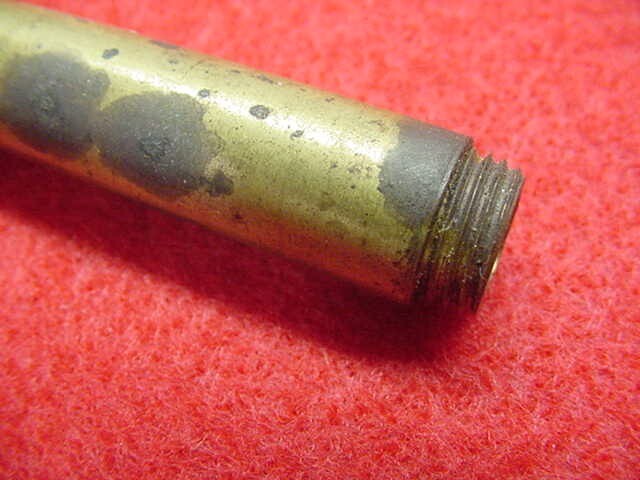 Muzzleloading-Blackpowder Flask Nipple/Spout- 2 1/2" in length- Nice !