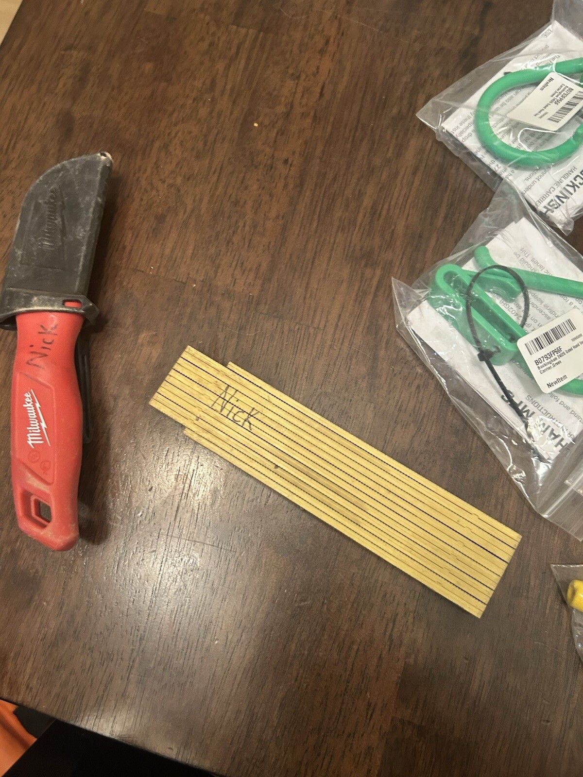 Matching Buckingham Climbing Gear With Tool Board And Bag Plus Tools