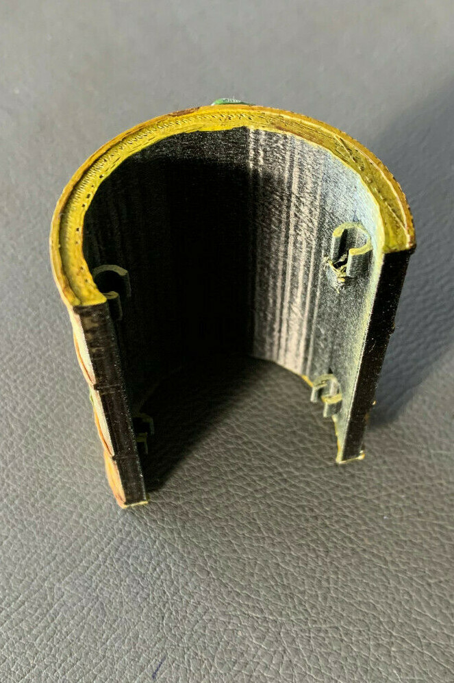 Junk Yard pinball barrel 3D mod painted