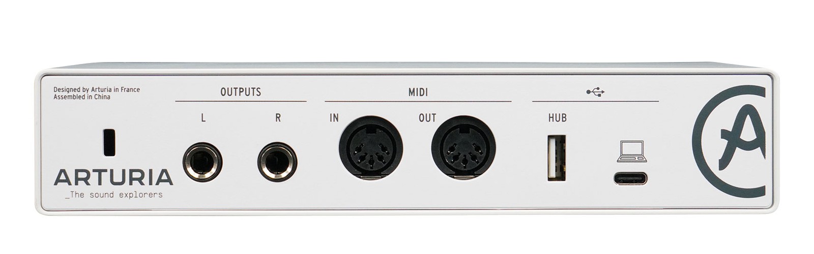 Arturia Minifuse 2 White Portable 2x2 Audio USB Recording Interface+Microphone