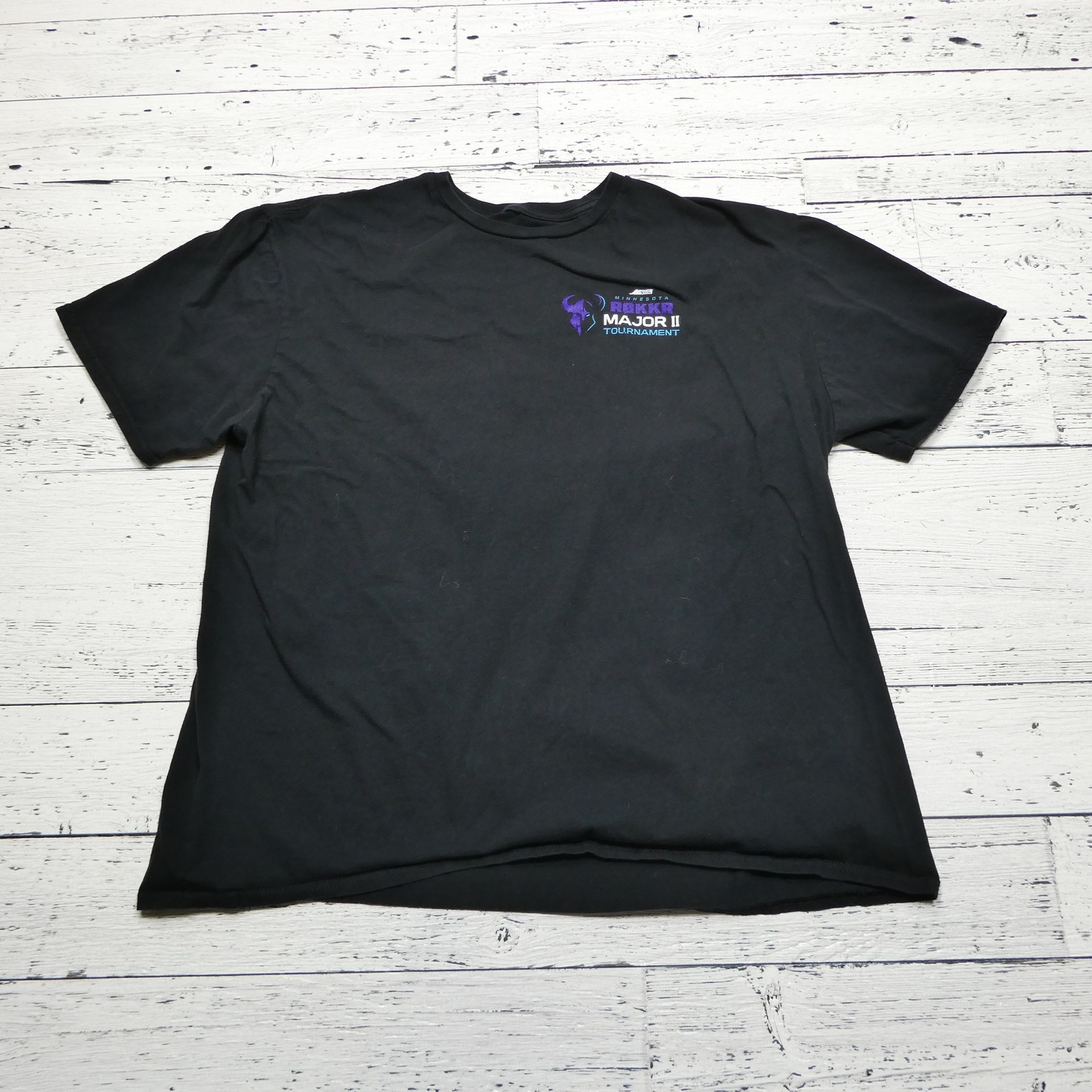 Minnesota Rokkr Major II Tournament Shirt Tee Mens XL Black Esports Call of Duty