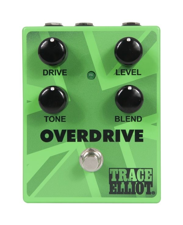 Trace Elliot Full Range Overdrive Bass Effects Pedal Analog Drive Bass Guitar