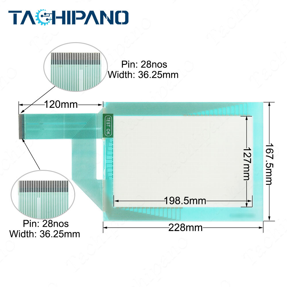 1x for GP450-EG12 GP450-EG41 Panel Glass GP450-EG11 Touch Screen