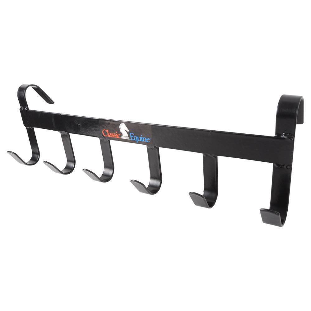 Classic Equine Bridle Hanger 6-Hook Black
