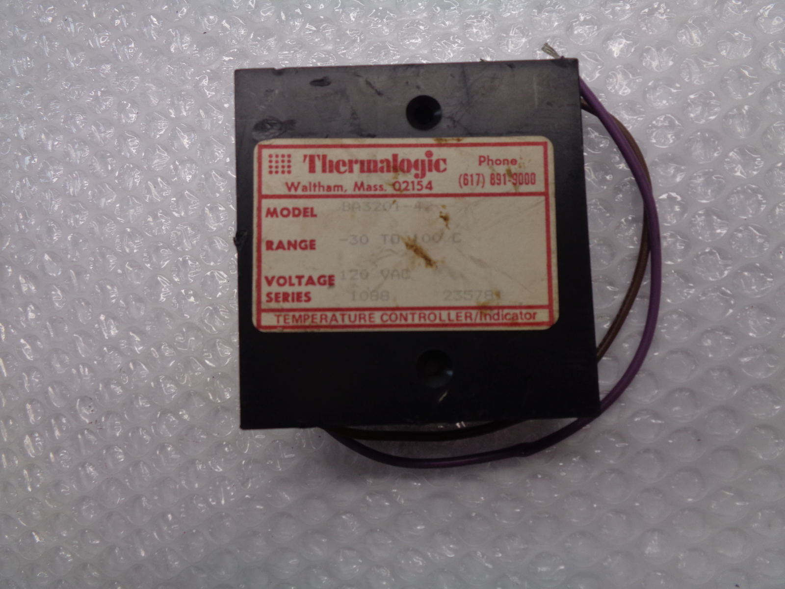 THERMALOGIC BA3201-42 TEMPERATURE CONTROLLER NSNP