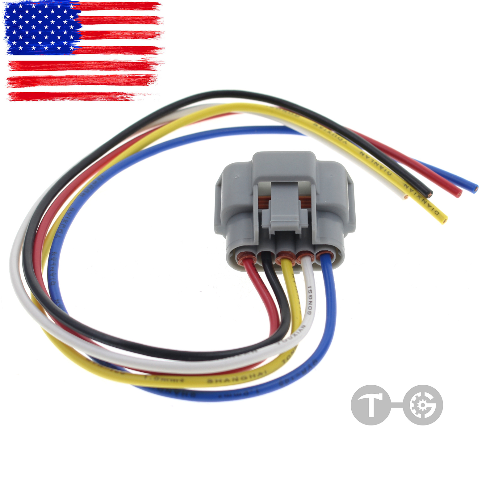For 00-06 Nissan 4pin 5PIN Mass Air Flow Meter MAF Sensor Connector Plug pigtail