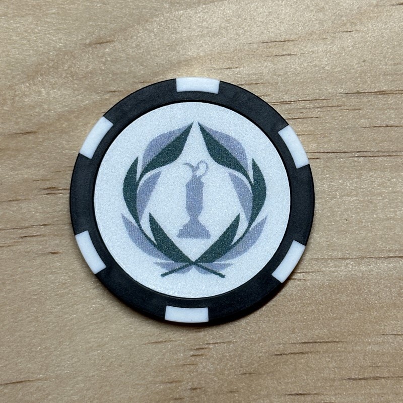 Muirfield Village Golf Club - Poker Chip Golf Ball Marker Nicklaus Course
