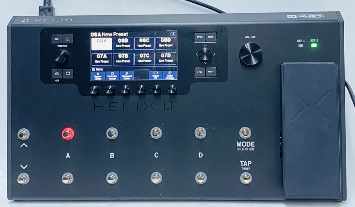 Line 6 Helix LT Guitar Floor Multi-Effects Modeling Processor (UD4057197)