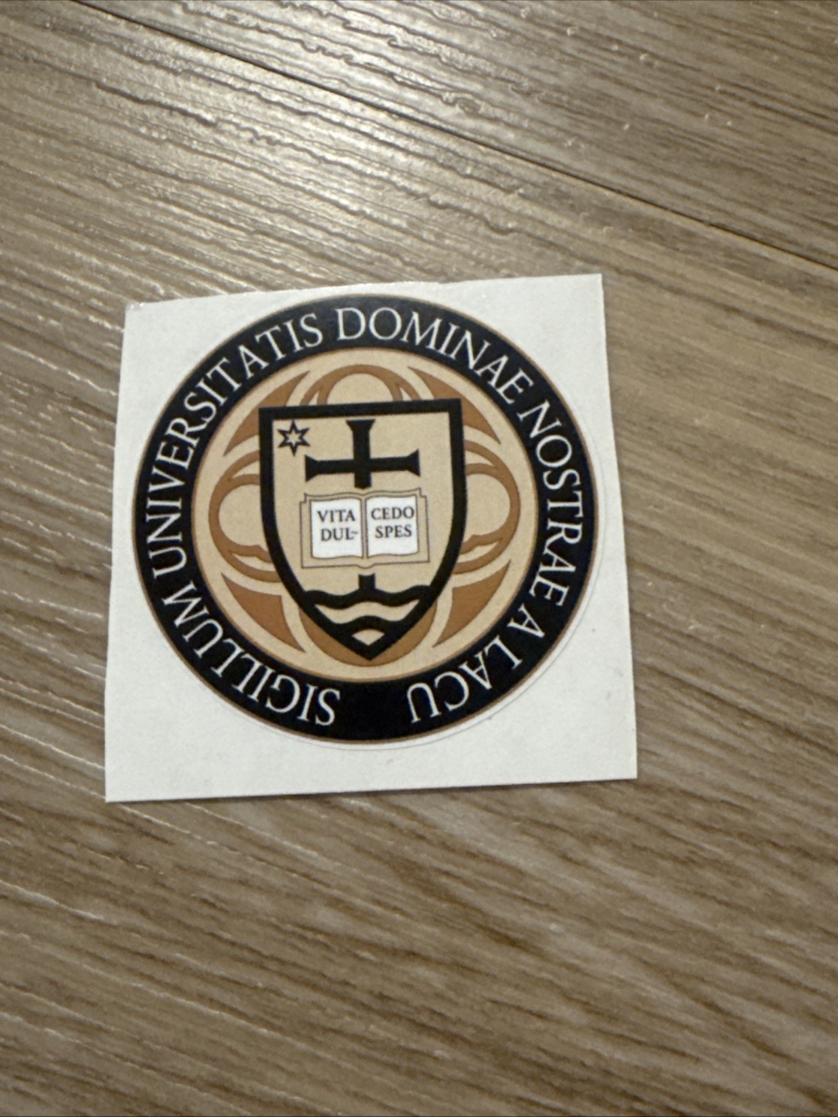 Notre Dame University Seal Sticker 2 Inch College Decal Vinyl Laptop Car