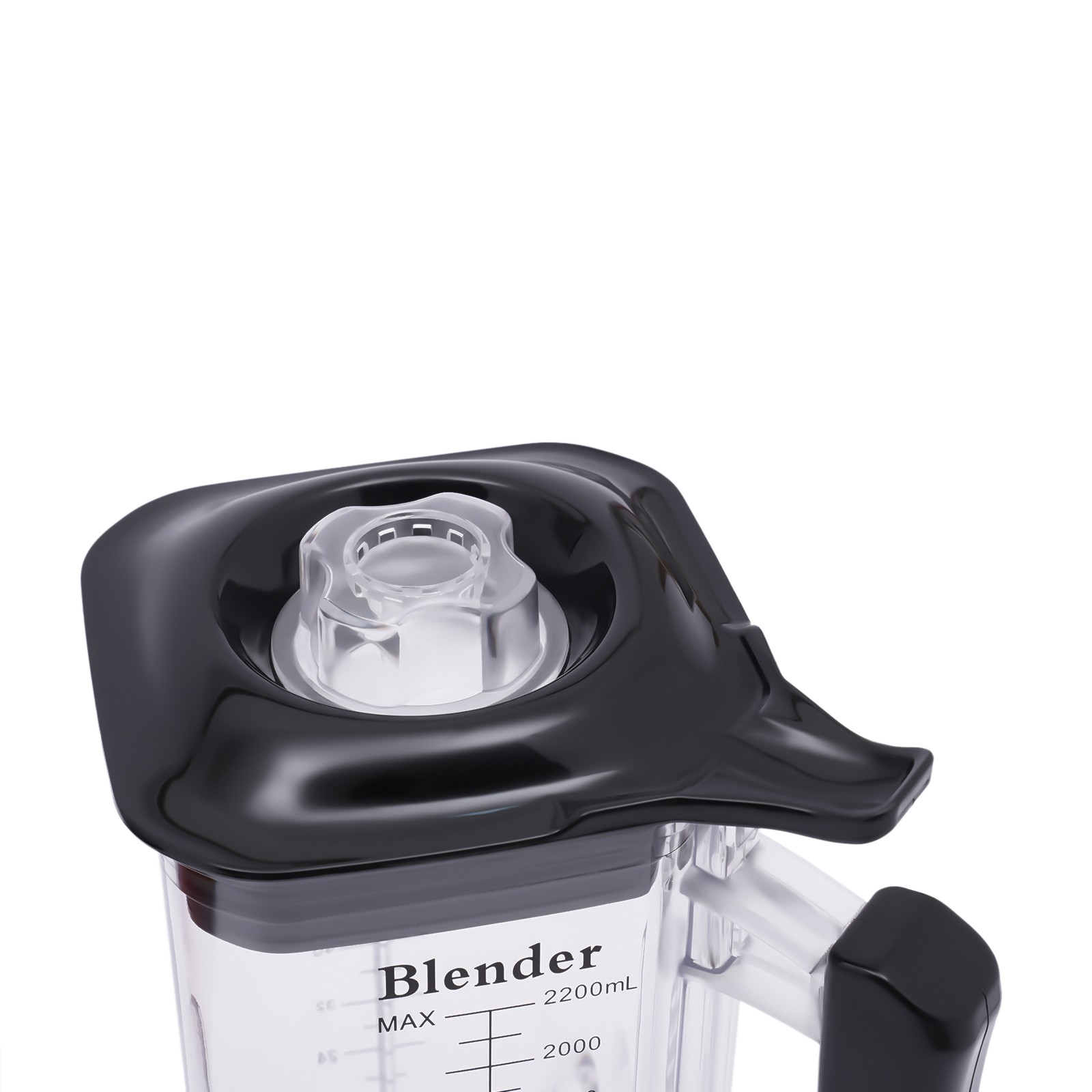 Commercial Professional Blender W/ Shield Quiet Sound Enclosure Timer 2200W
