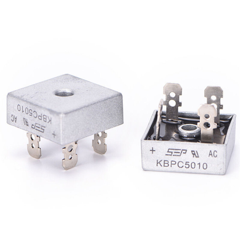 50A 1000V Metal Case Single Phases Diode Bridge Rectifier KBPC5010
