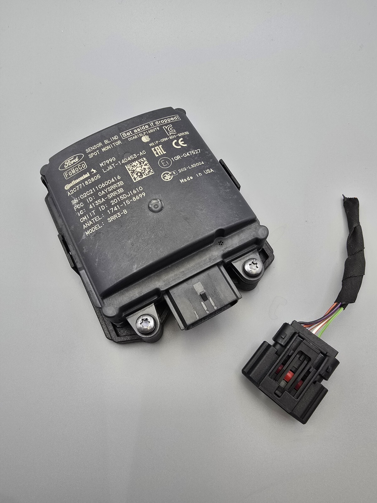 2020-2023 Ford Escape Sensor Blind Spot Monitor LJ6T-14D453-AC