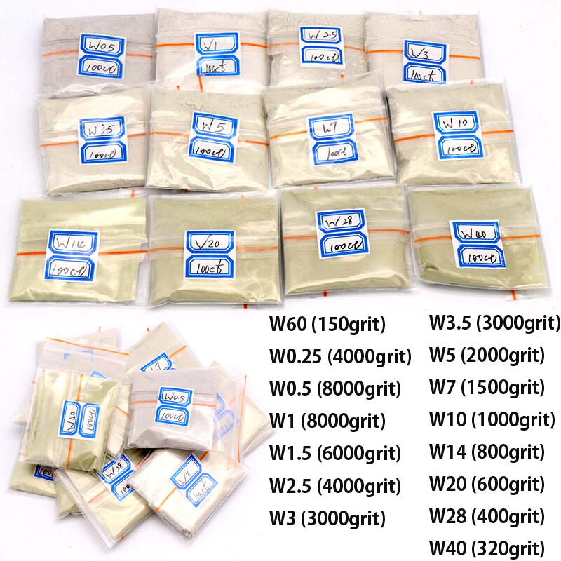 20g polishing powder diamond micro powder polishing W0.1 to W60