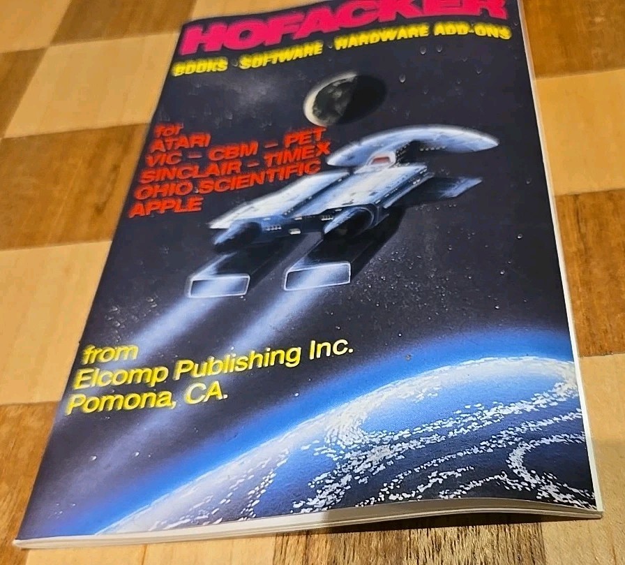 Hofacker Books, Software, Hardware Add-ons For Atari VIC-CBM-PET Sinclair-Timex
