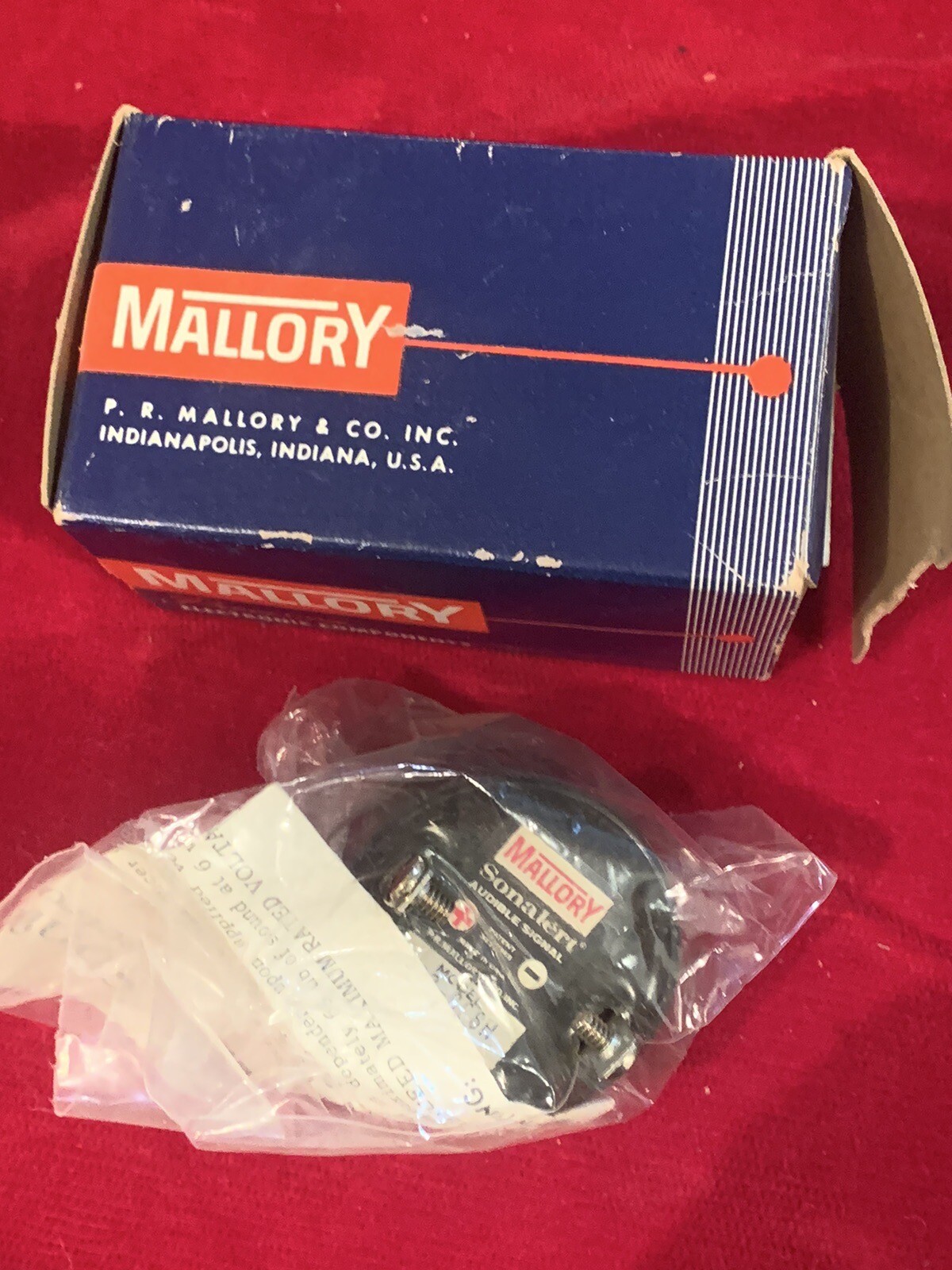 Sonalert Mallory 6-28 VDC 3-14 MA - SC628H, NEW
