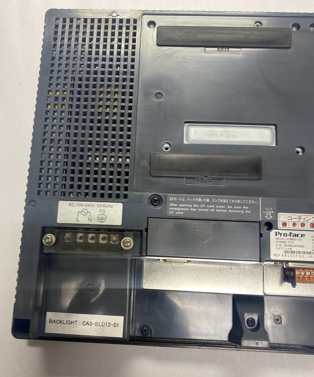 Pro-Face,3180021-02 GP2600-TC11,Operator Touch Screen Panel