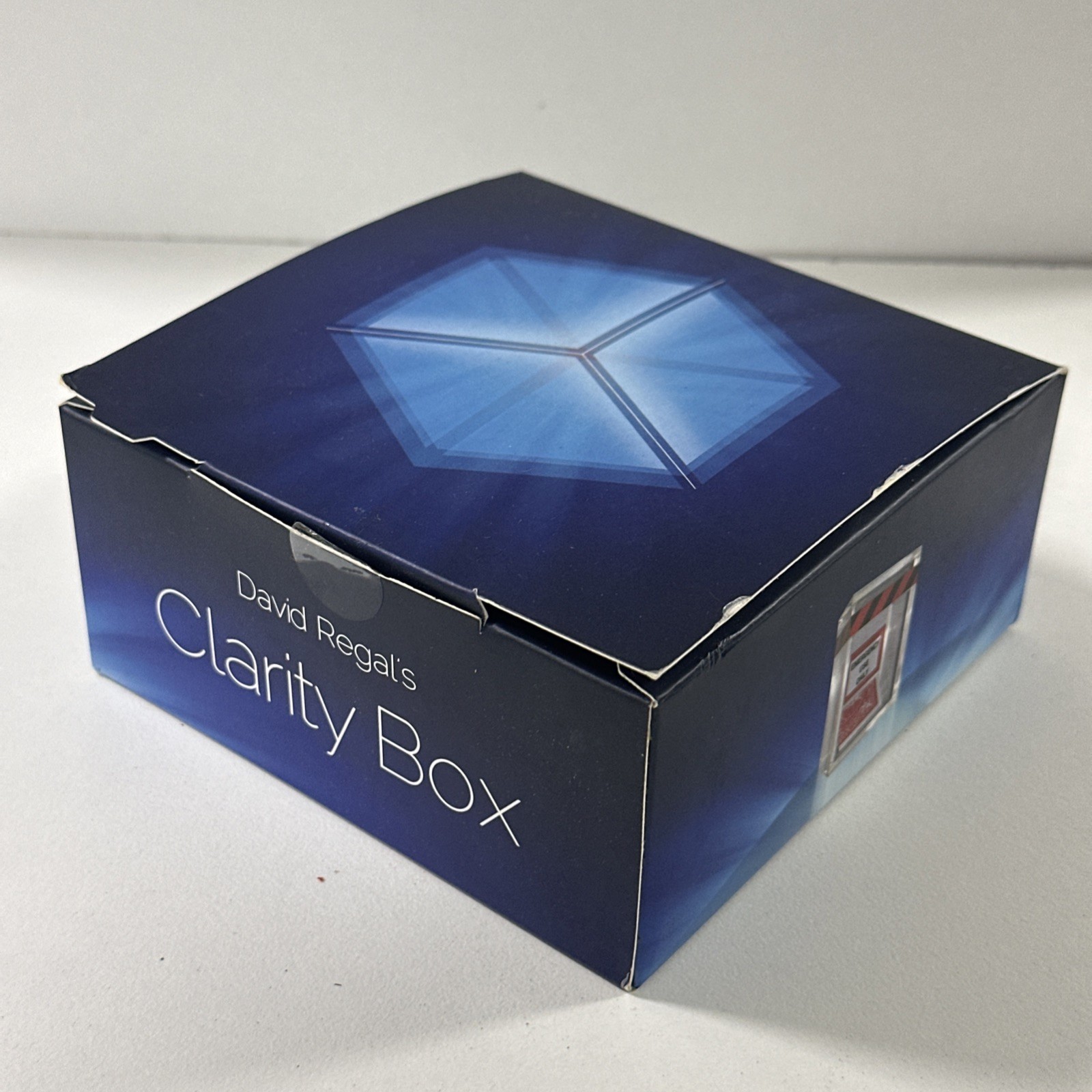 David Regal’s Clarity Box – Open Box Magic Trick with DVD Magicians Illusionist