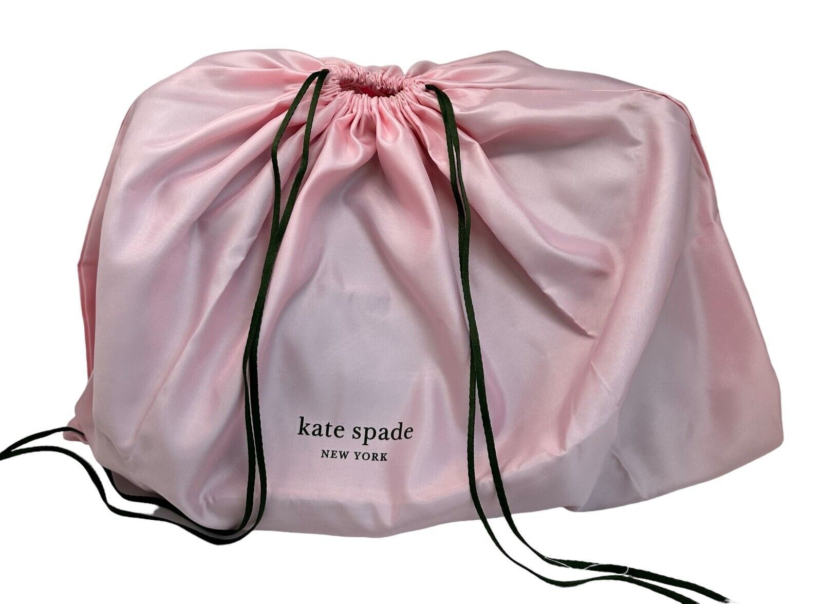 Kate Spade Drawstring Dust Bags Sizes 13"x 11 - 34"x27" Pink Cream KC828 NWT 1