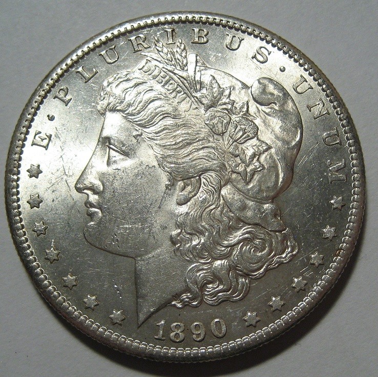 = 1890-S BU+ MORGAN Dollar, Nice Luster & Details, FREE Shipping
