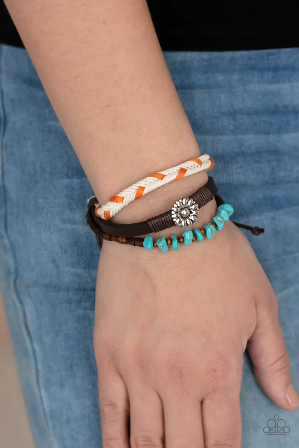 Paparazzi TERRAIN TREND orange bracelet