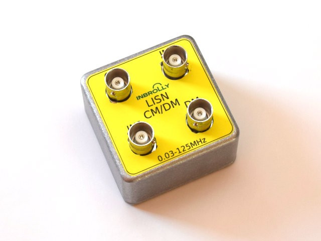 LISN CM/DM separation for common/differential mode EMI