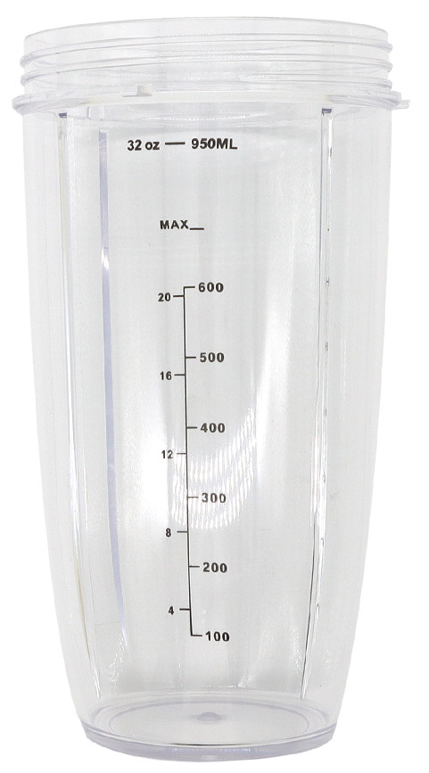 32 oz Colossal Cup Replacement for NutriBullet 600W 900W NB-101B NB-101S NB-201