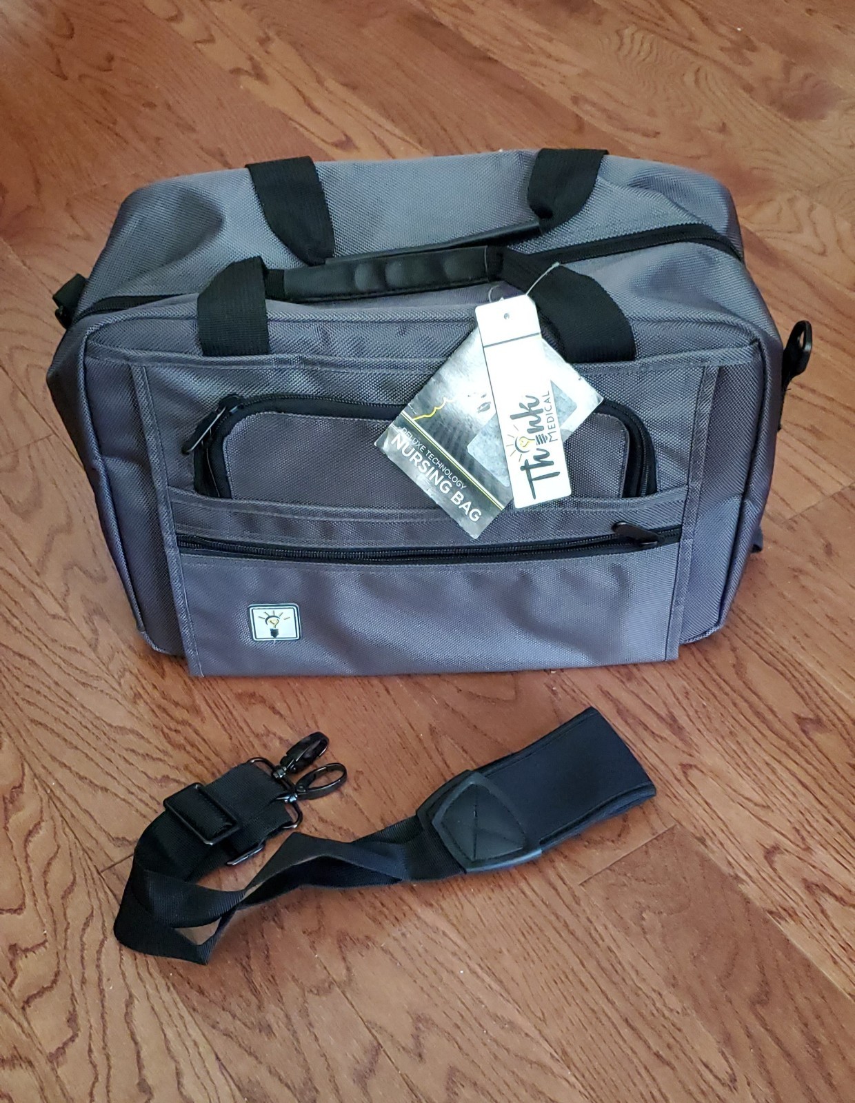 Nurse Medical Tote Bag NWT.  Gray
