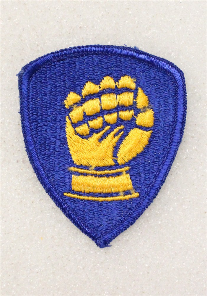 Army patch 3958 - 46th Infantry Division w/cut edge