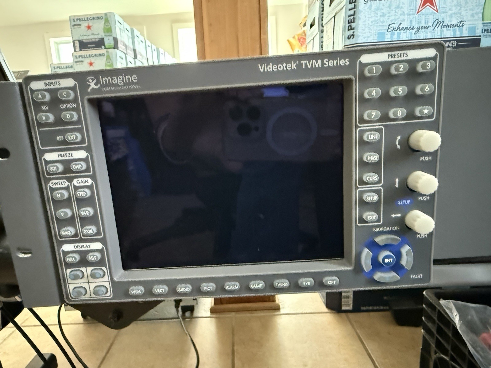 Imagine videotek TVM Series With Rack Box