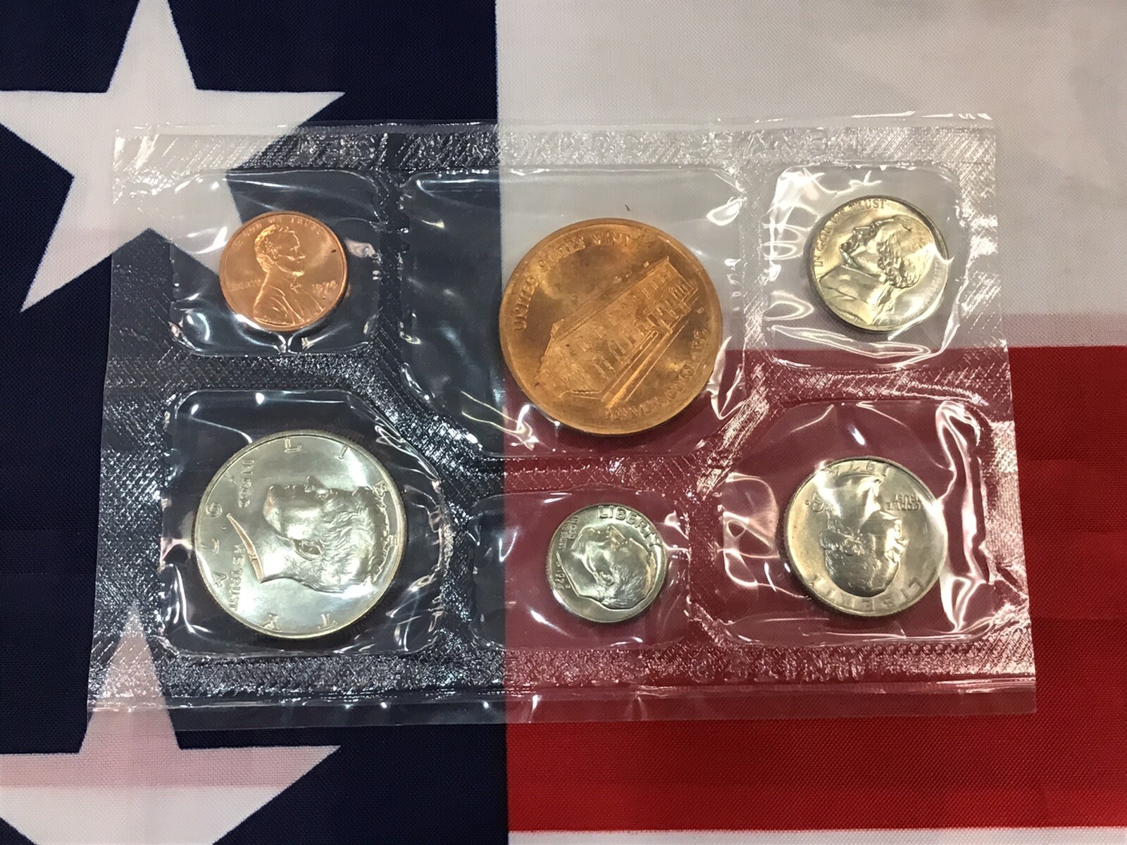1974-D Official US Mint Souvenir Set as pictured.
