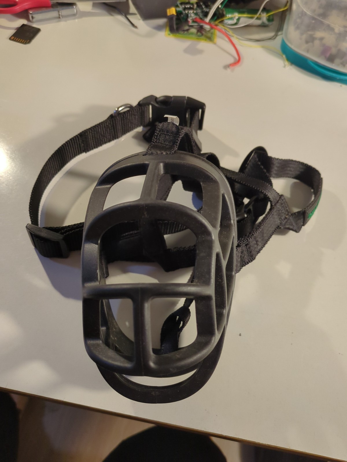 Baskerville Ultra Patented Size 5 Adjustable Humane Dog Training Muzzle