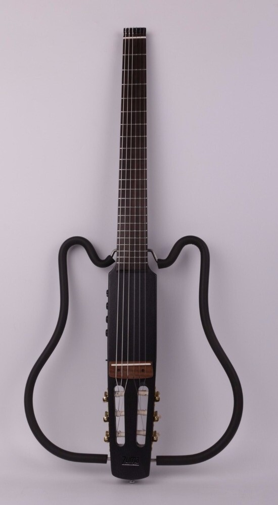 electric classical guitar classic silent nylon string headless built in effect