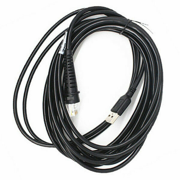5M 16FT USB Cable For Honeywell 3800G 4600G 4820G Barcode Scanner Reader