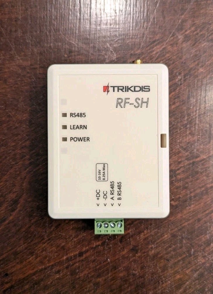 Trikdis Wireless Equipment Receiver RF-SH - New