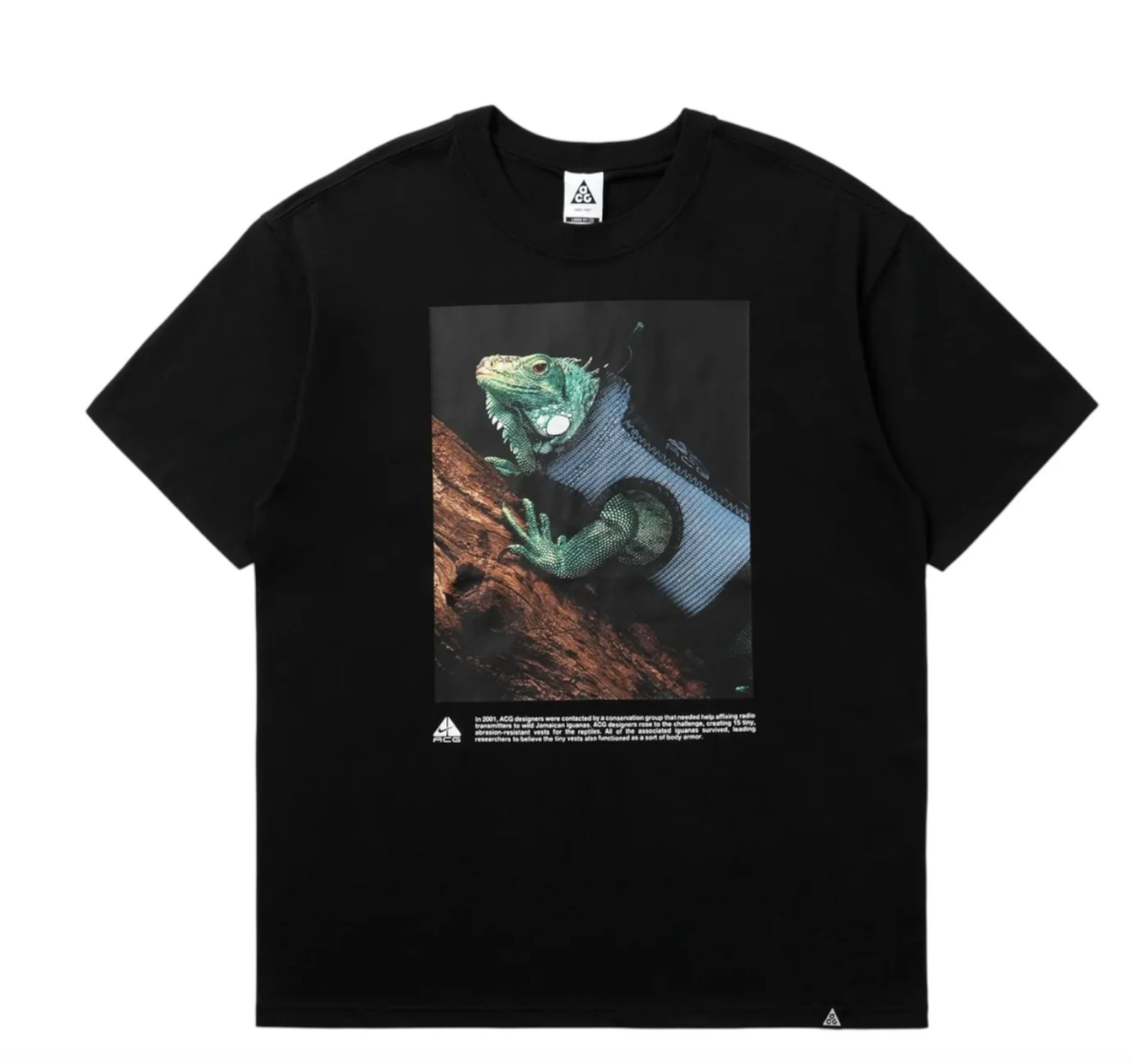 New Nike ACG XL Men's Dri-FIT T-Shirt "IGUANA VEST" (BLACK) HJ0889-010