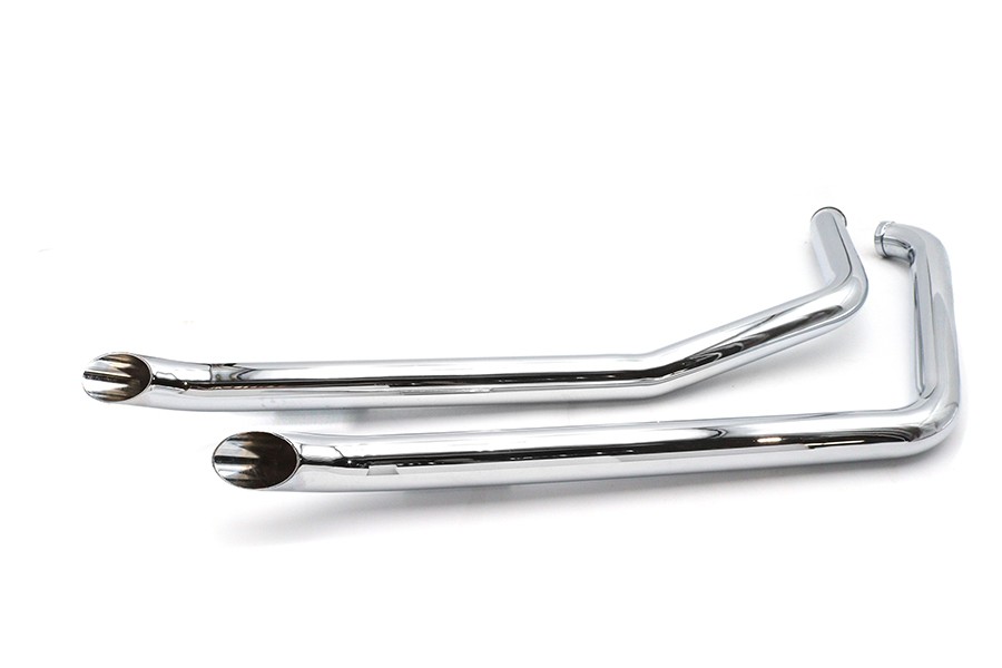 Exhaust Drag Pipe Set Goose for Harley-Davidson