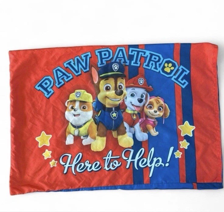 Nickelodeon Paw Patrol standard pillow case Charge Rubble Marshall For Kids Bed