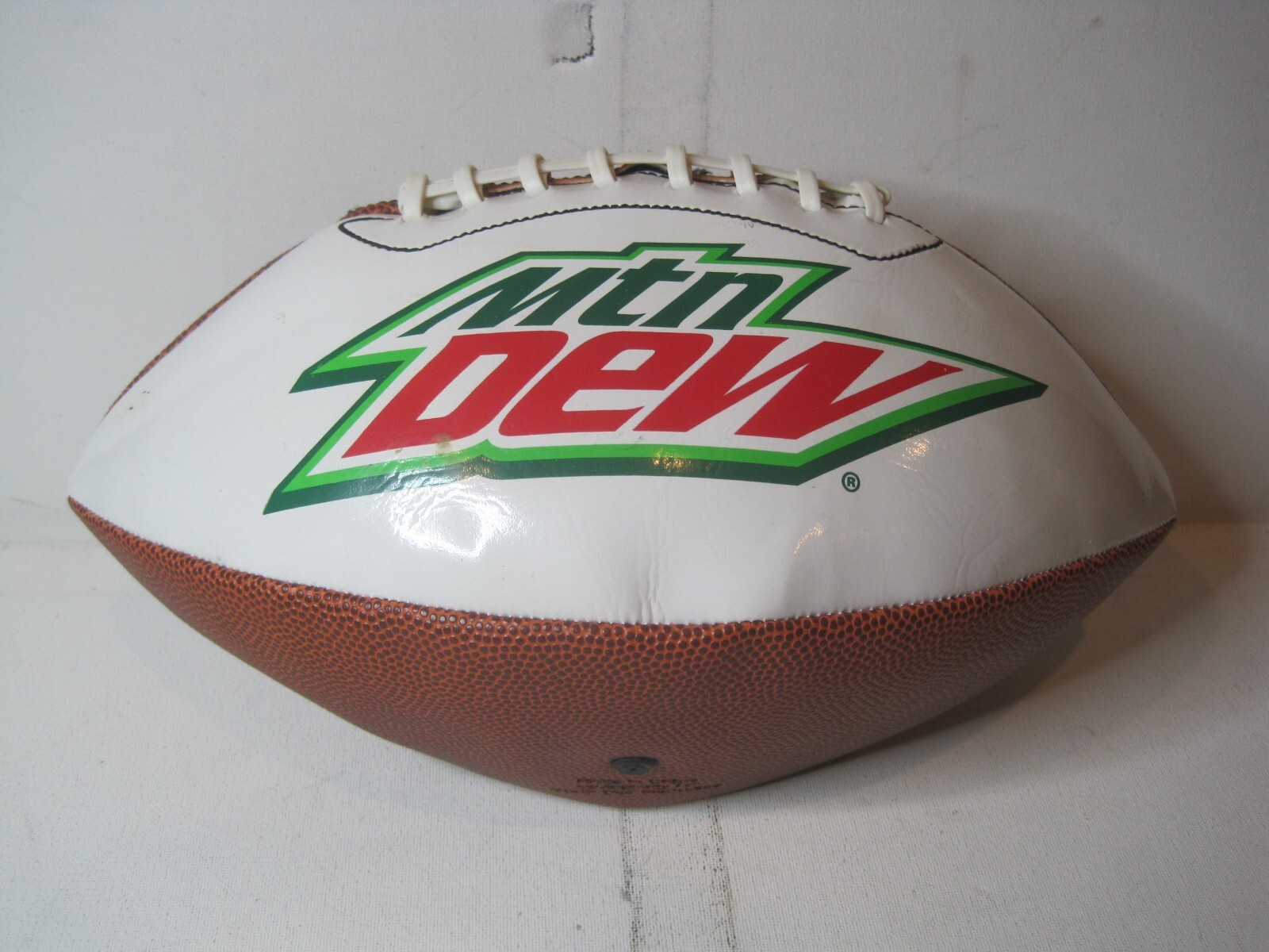 Mountain Dew Promo Football full Size Foot Ball MTN DEW Foot Ball mail in rare